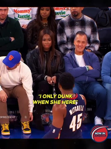 Coco Jones' reaction to Donovan Mitchell's DEEP three in the clutch Coco couldn't believe the shot her fiancé hit CHRISTMAS #NBA #basketball #nbabasketball #cocojones