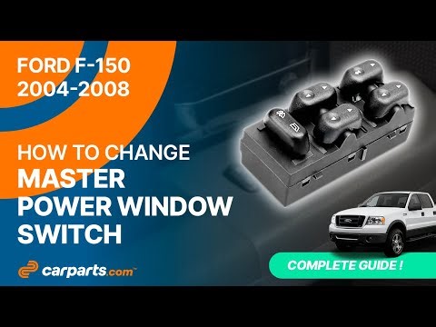 How to replace the Master Power Window Switch 2004 - 2008 Ford F-150 ⏫