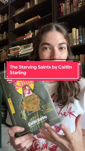 Reviewing The Starving Saints by Caitlin Starling which I didn’t love as much as I thought I would :( #fantasybooks #highfantasybooks #thestarvingsaints #grimdarkfantasy #greekchoir