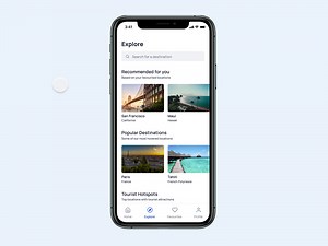 Travel App UI