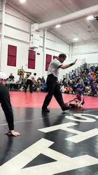 Addi smallest #wrestler at the amboy #wrestling tournament wins first place 33-40lb bracket