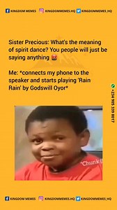 Sister Precious in the 'mud' 🥲 Just lock yourself indoors, search for 'Prophetic Spontaneous worship by @godswilloyor & @ijyomah. Then thank me later😌 #KingdomMemes | Kingdom Memes