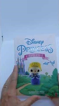 1 Cinderella Head Crochet Tutorial from Disney Princess Crochet book