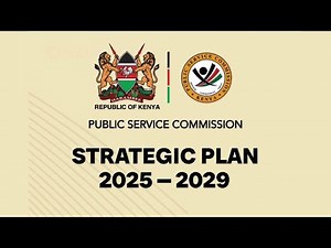 Public Service Commission Strategic Plan 2025 - 2029