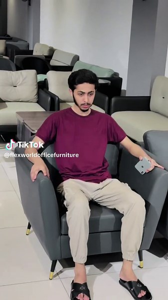 Unique 5-Seater Sofa Design for Modern Offices