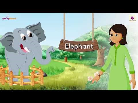 Elephant Rhyme | Nursery Rhymes for Children | Kids Songs by Periwinkle