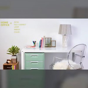 Keep the top of your Home office table Clean & pretty