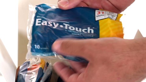 Easy Touch 27 Gauge U-100 Insulin Syringes (27G 0.5cc 1/2") with 1/2" Long Needle, 0.5cc (50 Unit Capacity), Bold Markings for Accurate Dosing, Disposable, Box of 100