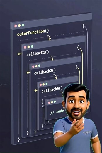 The Callback Hell TRAP No One Warned You About! #shortsfeed #shorts #ytshorts #javascript #short