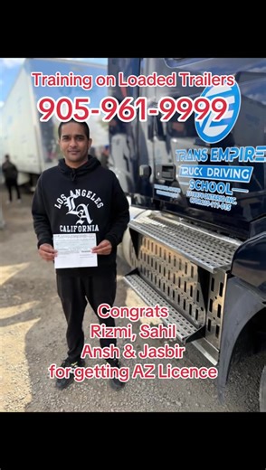 Trans Empire Truck driving sch (@azlicense_training)’s videos with original sound - Trans Empire Truck driving sch