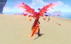 迪卢克新皮肤特效，待机动作