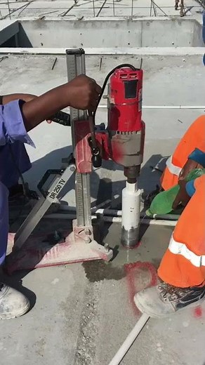 Coring Hole on Concrete Slab | Precast Hollow Core Slab