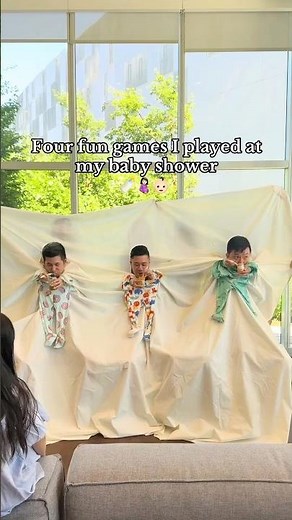 4 fun games I played at my baby shower! #babyshower #babyshowergames