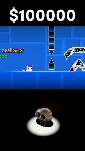 Scatman Challenge in Geometry Dash for $100,000