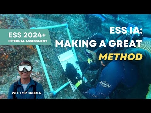 How to Write a Great Method for Your ESS Internal Assessment Section C