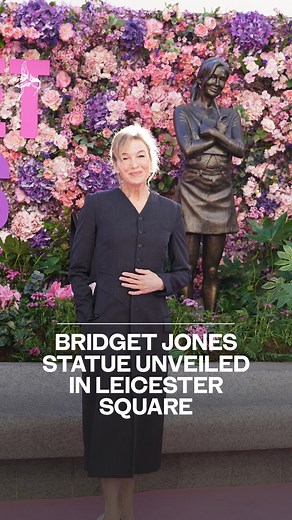 Renée Zellweger reunited with some of her Bridget Jones co-stars on Monday as a statue of her famous alter-ego was unveiled in Leicester Square. The figure becomes the latest addition to the West End’s popular Scenes in the Square trail, joining icons such as Harry Potter, Batman, and Paddington. #thelondonstandard #bridgetjones | London Evening Standard