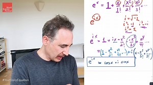 3.8K views · 213 reactions | Euler's Identity is widely viewed as the most beautiful of all mathematical equations, combining a handful of disparate fundamental quantities into a single mathematical formula. In this episode of Your Daily Equation, Brian derives the identity, one that is second to none in capturing the poetry of mathematics. | World Science Festival | Facebook