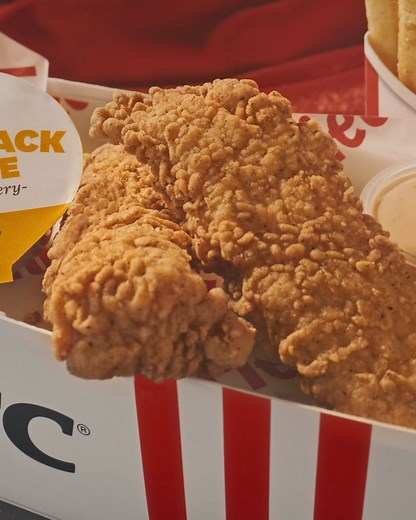 Let the Chicken Tender Battles Begin! Get the new KFC Original Recipe Tenders box for $5. | KFC