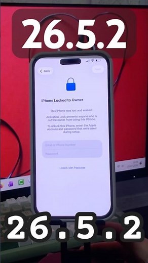 iPhone Locked to Owner on iOS 26.5.2? 🔒 Here’s What You Can Do! #shorts