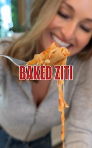 This baked ziti is seriously a warm hug in a bowl. Here's the recipe!! https://giadadelaurentiis.visitlink.me/Irb2ht | Giada De Laurentiis