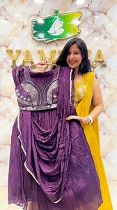 Step into effortless elegance with Yamuna Fashion’s Indo-Western dresses – where tradition meets trend! 🌸💫 Available in multiple chic colors, our collection is designed for the modern woman who loves to blend cultural grace with contemporary style. Perfect for parties, festive evenings, or everyday glam – because fashion should make you feel confident every day. ✨💃 #YamunaFashion ( Indo western dresses for women, Designer Indo-western outfits, Modern ethnic wear India, Stylish festive dresses