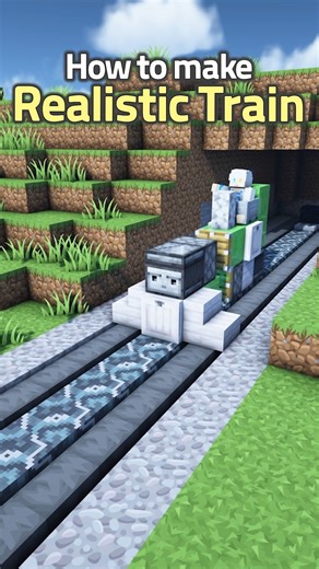 만두민 ManDooMiN | Minecraft How to make a Train🚂😲 ============= ▶ Search YouTube "ManDooMiN" ▶ Made By ManDooMiN ▶ Background Music Aaron Kenny - Gaiety in... | Instagram