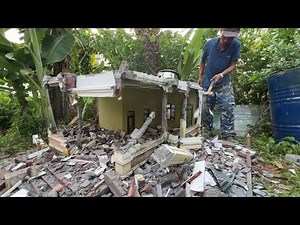 Demolition of the second dilapidated house