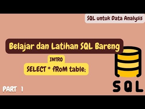 Belajar dan Latihan SQL dengan 2 website gratis ini | Intro SQL untuk Data Analysis | SQL001