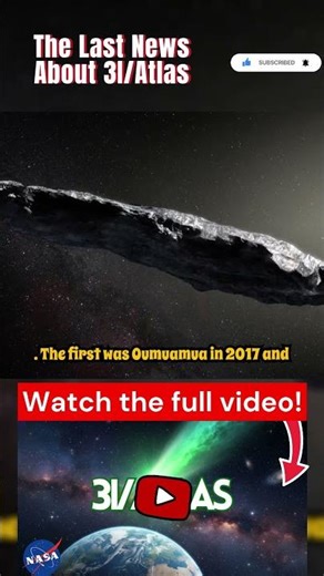Crazy fun facts about 3I/ATLAS Part 9 #nasa #universe #comet #spaceship #alien #spacex