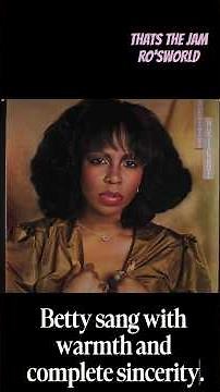 The Song That Defined Betty Wright's Career | That's the Jam#bettywright #rnb #entertainment #music