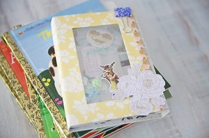 仕掛け窓がおしゃれ♡動画で簡単手作り！基本のおすそ分けファイルの作り方【手作りフォトブック・アルバム作り】