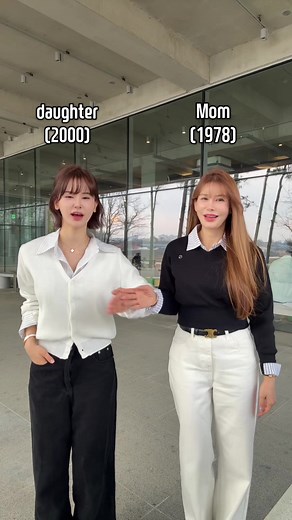 큰딸하고 데이트 #모녀 #안녕하세요 챌린지#모녀룩 @✂️이인주✂️