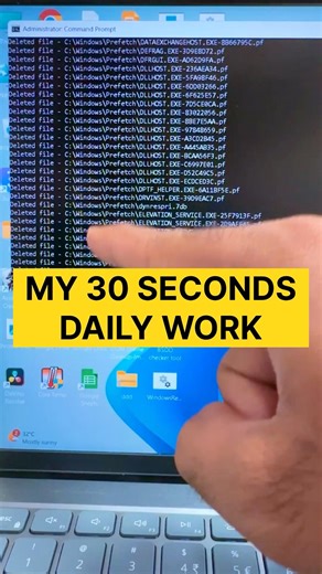 How to clean up junk files and make your pc faster and smoother! #pctipsandtricks #window11 #pcfix