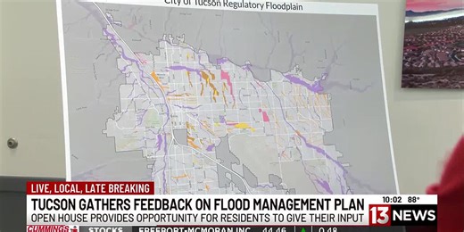 Tucson gathers feedback on floodplain management plan