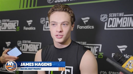 NHL Combine: James Hagens