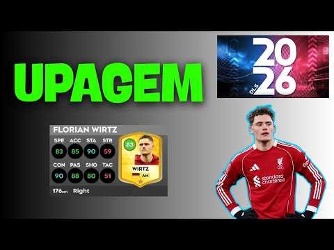 🔥DLS 26 UPAGEM DO FLORIAN WIRTZ