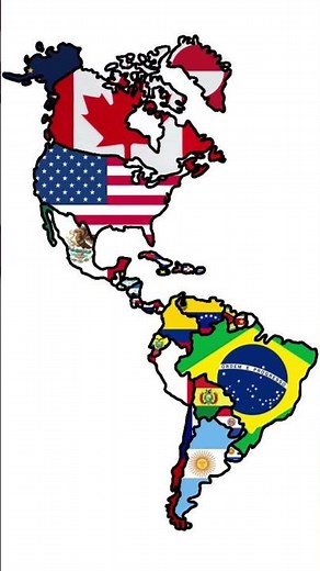 O comentário com mais likes muda o mapa da América
