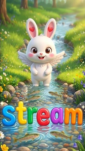 What does “stream” mean? 💧 | Learn English for Kids