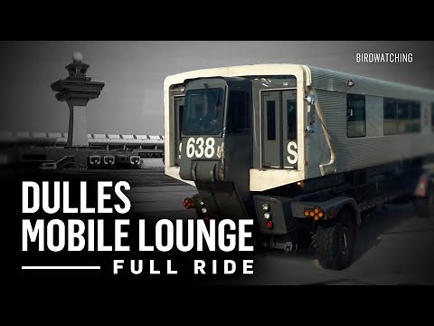 [Full Ride] Mobile Lounge at IAD Washington Dulles International Airport