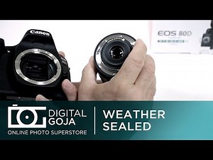 Canon 80D EOS DSLR Camera: Is It Weathersealed? | Video Tutorial