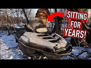 Will It Run? BUYING A $300 SNOWMOBILE!