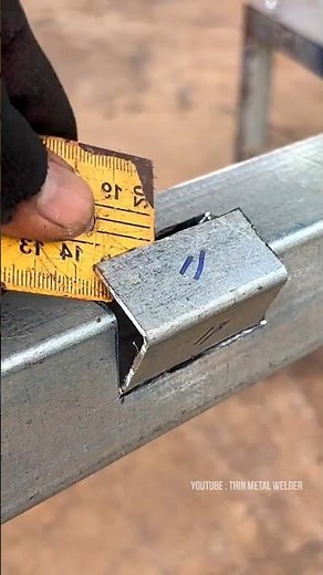 A rarely discussed trick for thin metal fabrication