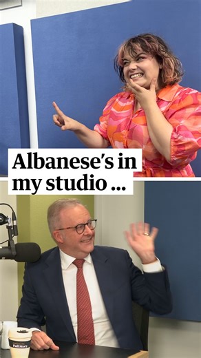 You can listen to political editor Tom McIlroy’s full interview with the prime minister, Anthony Albanese, on the Guardian’s Australian Politics podcast feed. But for now they need to get out of the studio, because, well, Matilda did have it booked. Watch the interview here: https://youtu.be/nyCC30nOWRY | Guardian Australia