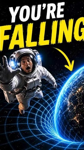 Why You’re STILL Falling in Space 😳 | Gravity Explained in 51 Seconds |Infinity Secrets of Science