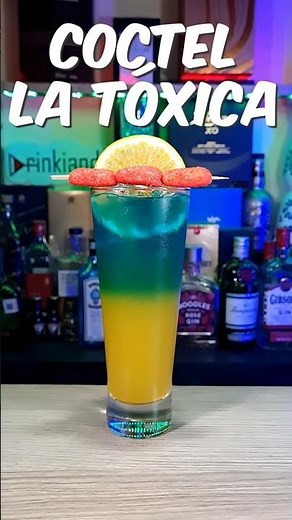 LA TÓXICA Cocktail ⚡| The Only TOXIC One You'll TRULY Love!