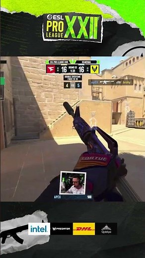 ApEX Leads By Example With Clean Triple! #esl #cs #counterstrike #csgo