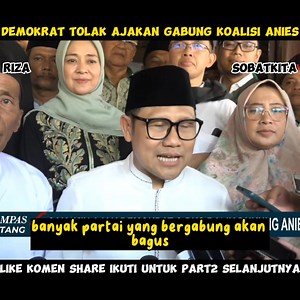 DEMOKRAT KAPOK DI GHOSTING DI HIYANATI. TOLAK TAWARAN GABUNG KEMBALI KOALISI ANIES MUHAIMIN. 2024 TETAP PRABOWO MENANG 🔥🔥🔥 #Prabowo #Gerindra #RI1 | Riza Sobatkita