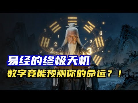 《易经》的“数字”天机：你身边的所有“数字”，早已注定了你的命运！ #易经 #数字能量 #梅花易数 #命运