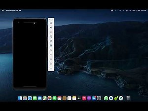 create an android virtual device or emulators to run react native project
