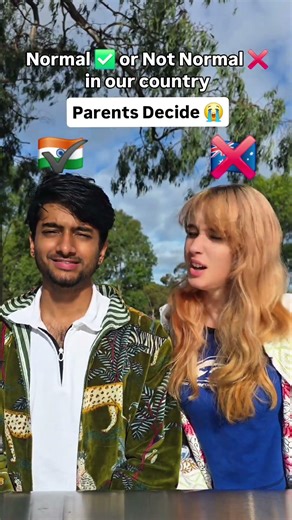 Normal or Not Normal? India vs Australia #shorts #viral #indiavsaustralia #gori #couple